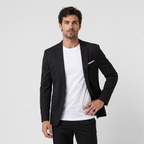 Grey blazer front