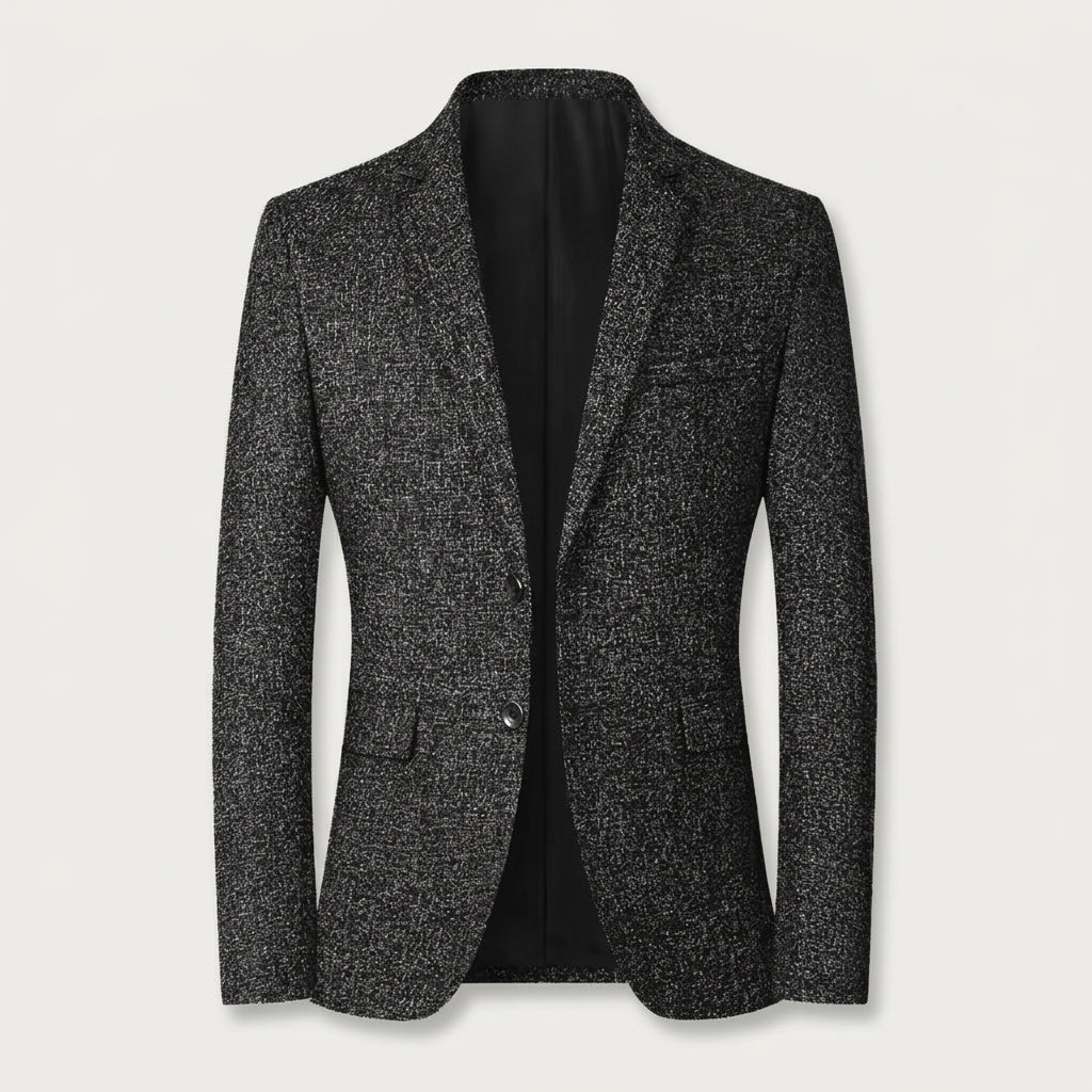 Men's Single Breasted Tailored Blazer – Notch Lapel