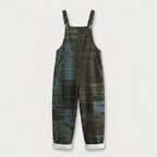 Women's Quilted Overalls – Relaxed, Cropped Length