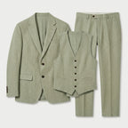 Men's Three-Piece Tailored Suit – Double Breasted