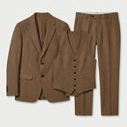 Men's Three-Piece Tailored Suit – Double Breasted