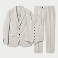 Men's Three-Piece Tailored Suit – Double Breasted