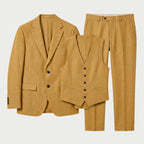 Men's Three-Piece Tailored Suit – Double Breasted