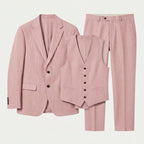 Men's Three-Piece Tailored Suit – Double Breasted