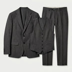 Men's Three-Piece Tailored Suit – Double Breasted