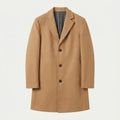 Men's Overcoat – Single-Breasted, Notch Lapel