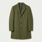Men's Overcoat – Single-Breasted, Notch Lapel