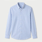 Men's Button-Down Striped Shirt – Slim Fit