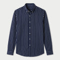 Men's Button-Down Striped Shirt – Slim Fit