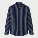 Men's Button-Down Striped Shirt – Slim Fit