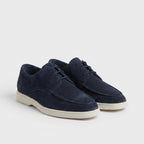 Men's Suede Casual Derby Shoes – Lightweight Sole
