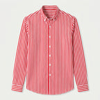 Men's Button-Down Striped Shirt – Slim Fit