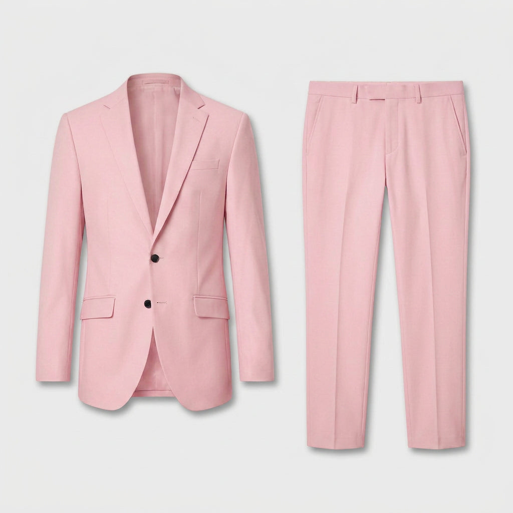 Men's Two-Piece Tailored Suit – Single Breasted