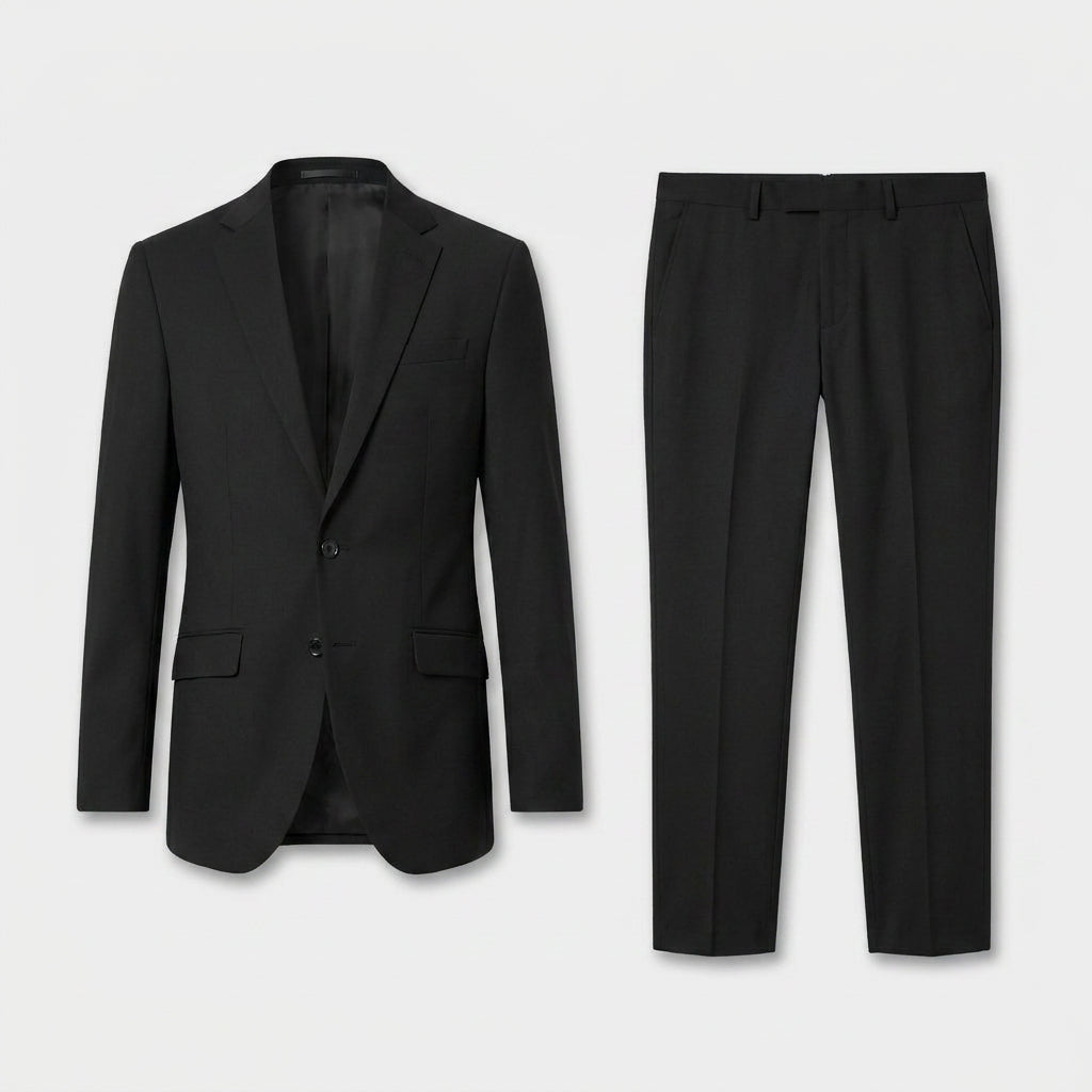 Men's Two-Piece Tailored Suit – Single Breasted