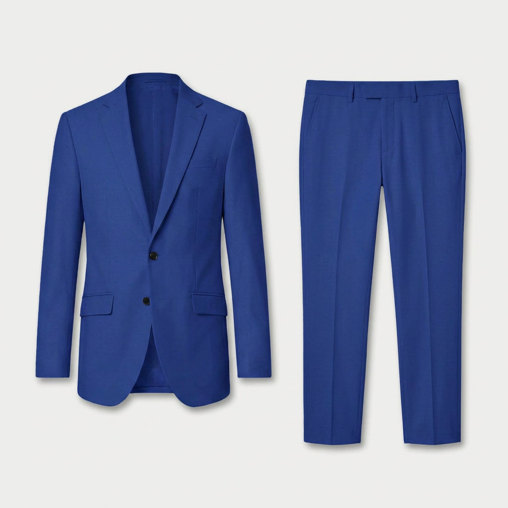 Men's Two-Piece Tailored Suit – Single Breasted