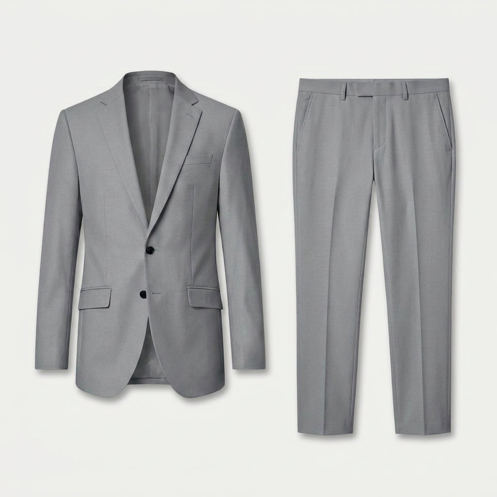 Men's Two-Piece Tailored Suit – Single Breasted