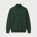 Men's Fine Knit Turtleneck Sweater – Regular Fit