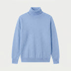 Men's Fine Knit Turtleneck Sweater – Regular Fit