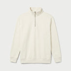 Men's Quarter-Zip Sweatshirt – Stand Collar, Brushed Fleece