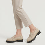 Women's Chunky Lug Sole Loafers – Slip-On