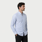 Men's Button-Down Striped Shirt – Slim Fit