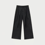 Men's Tailored Wide-Leg Pleated Trousers – Relaxed Fit