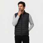 Men's Lightweight Quilted Puffer Vest – Zip-Up