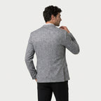 Men's Single Breasted Tailored Blazer – Notch Lapel
