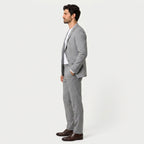 Men's Two-Piece Tailored Suit – Single Breasted