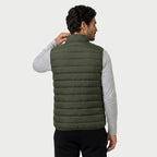 Men's Lightweight Quilted Puffer Vest – Zip-Up