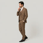 Men's Three-Piece Tailored Suit – Double Breasted