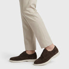 Men's Suede Casual Derby Shoes – Lightweight Sole