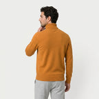 Men's Fine Knit Turtleneck Sweater – Regular Fit
