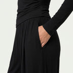 Women's Wrap Top & Wide-Leg Trouser Co-Ord Set – Pleated