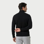 Men's Fine Knit Turtleneck Sweater – Regular Fit