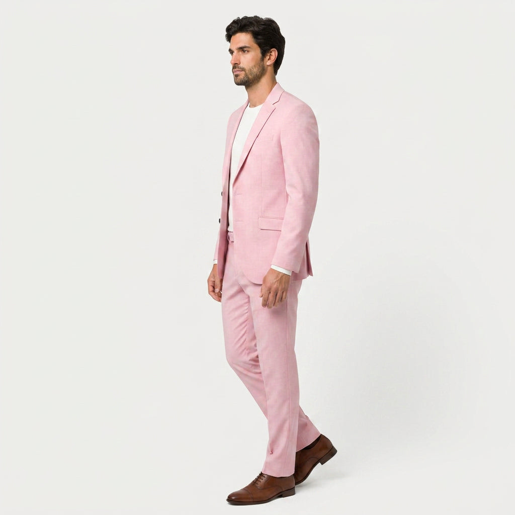 Men's Two-Piece Tailored Suit – Single Breasted