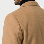 Men's Overcoat – Single-Breasted, Notch Lapel