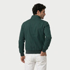 Men's Lightweight Zip-Up Bomber Jacket – Stand Collar