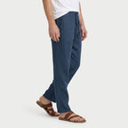Men's Lightweight Linen Drawstring Pants – Elastic Waist