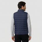 Men's Lightweight Quilted Puffer Vest – Zip-Up