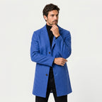 Men's Overcoat – Single-Breasted, Notch Lapel
