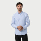 Men's Button-Down Striped Shirt – Slim Fit