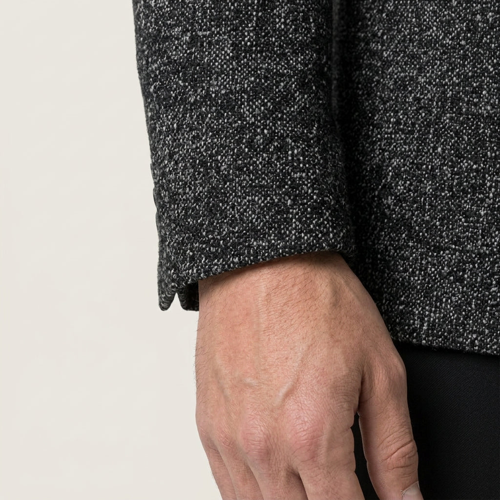 Men's Single Breasted Tailored Blazer – Notch Lapel