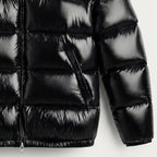 Men's Fitted Hooded Puffer Jacket