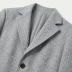 Men's Overcoat – Single-Breasted, Notch Lapel