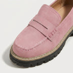 Women's Chunky Lug Sole Loafers – Slip-On