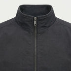 Men's Lightweight Zip-Up Bomber Jacket – Stand Collar