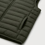 Men's Lightweight Quilted Puffer Vest – Zip-Up