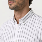 Men's Button-Down Striped Shirt – Slim Fit