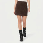 Women's Buckled Knit Cuff Mid-Calf Boot – Lug Sole